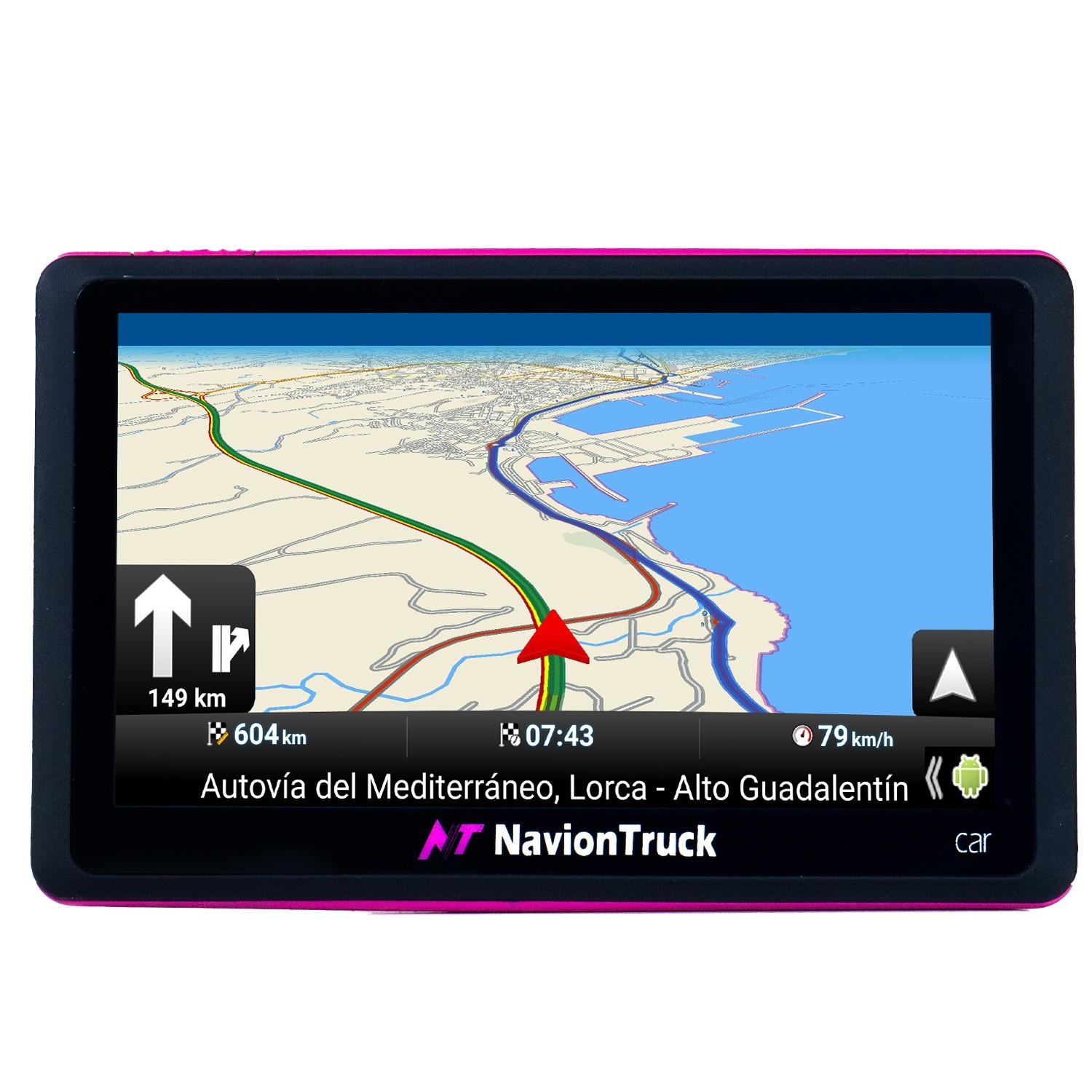 Navion Car - GPS para Coche, Taxi, Ambulancia, Policia
