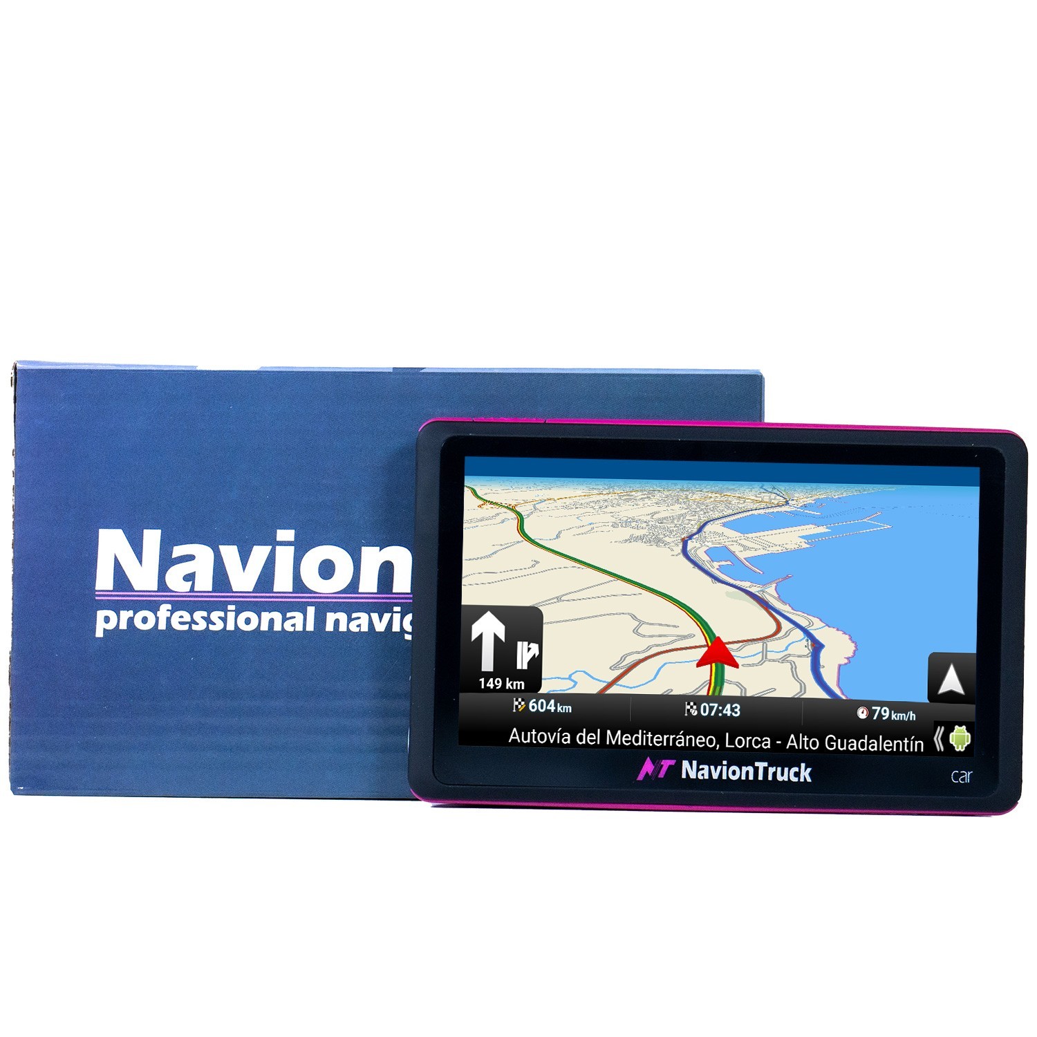 Navion Car - GPS para Coche, Taxi, Ambulancia, Policia