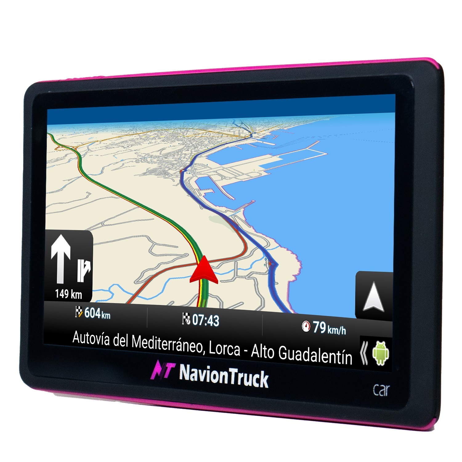 Navion Car - GPS para Coche, Taxi, Ambulancia, Policia