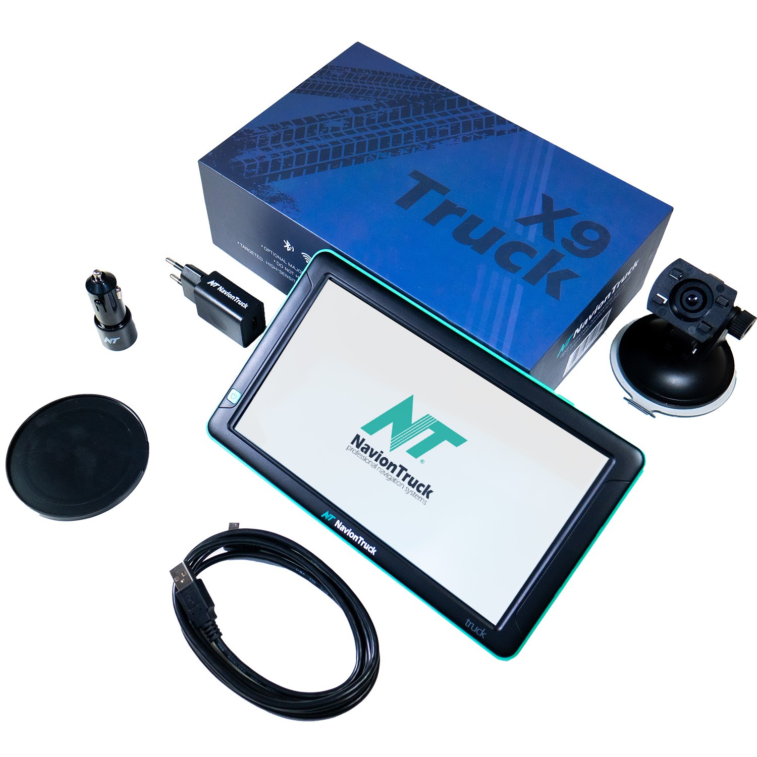 GPS Camion - X9 SMART avec Caméra Routière et Mises à Jour Gratuites