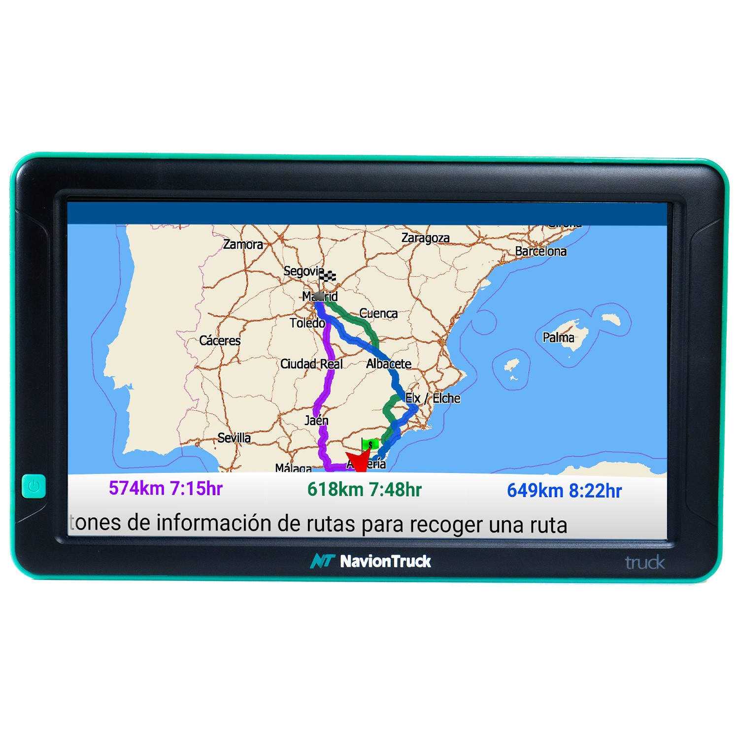 GPS Camion - X9 SMART avec Caméra Routière et Mises à Jour Gratuites