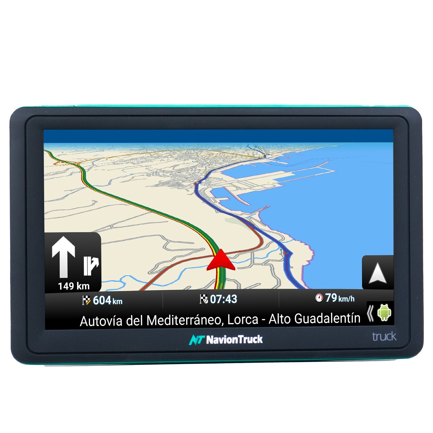 GPS Camion - X7 SMART avec Mises à Jour Gratuites des Cartes