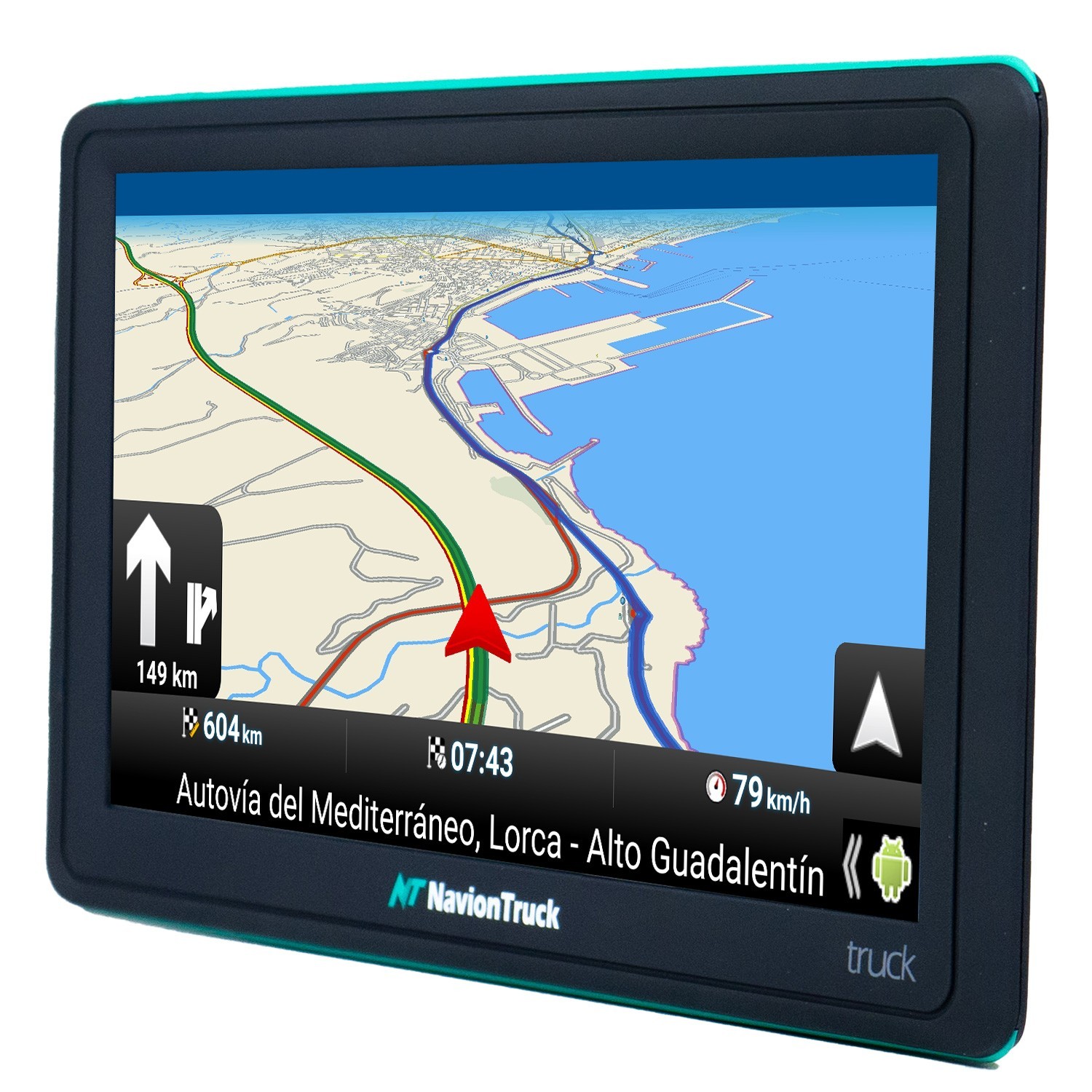 GPS Camion - X7 SMART avec Mises à Jour Gratuites des Cartes