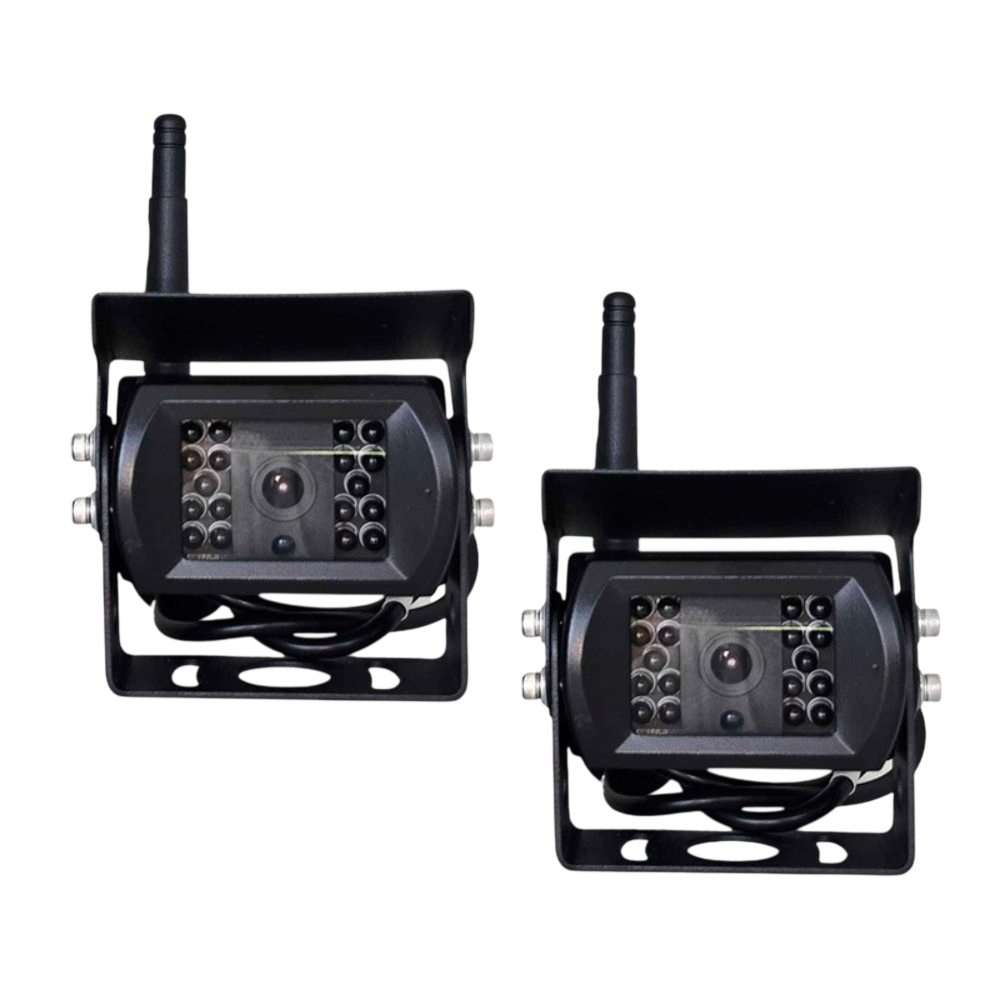 KIT Caméras de Stationnement Avant et Arrière avec Écran 7 Pouces Sans Fil pour Camion - Navion CAM View DUO – Image 2