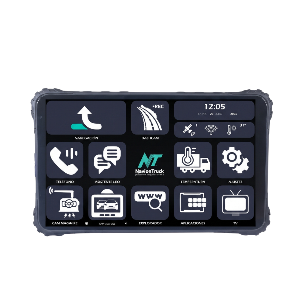 GPS Camion NavionTruck S10 Special – 10" 4G avec Station de Bureau – Image 3
