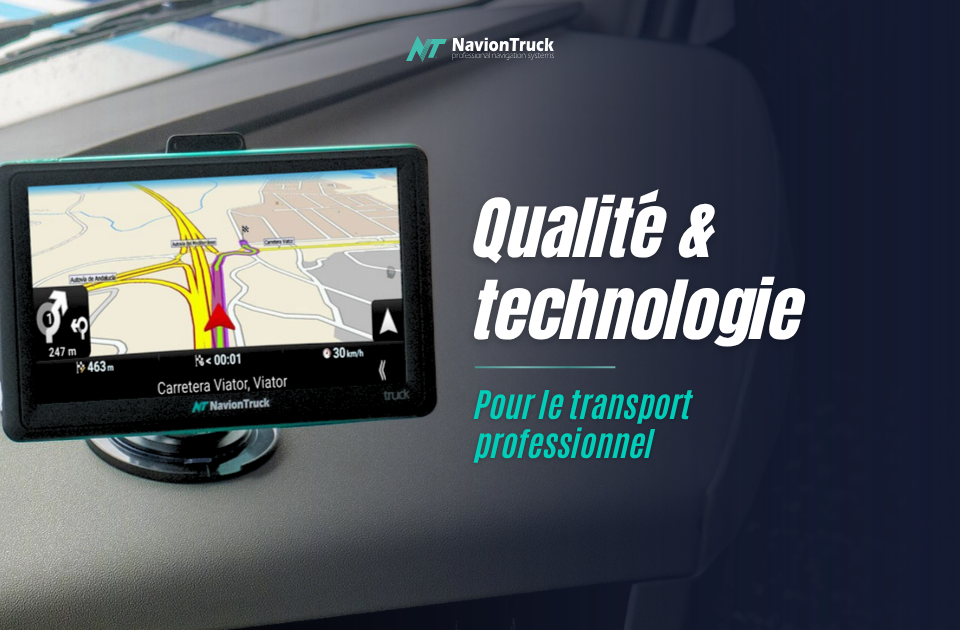 GPS Professionnel pour Poids Lourds - NavionTruck